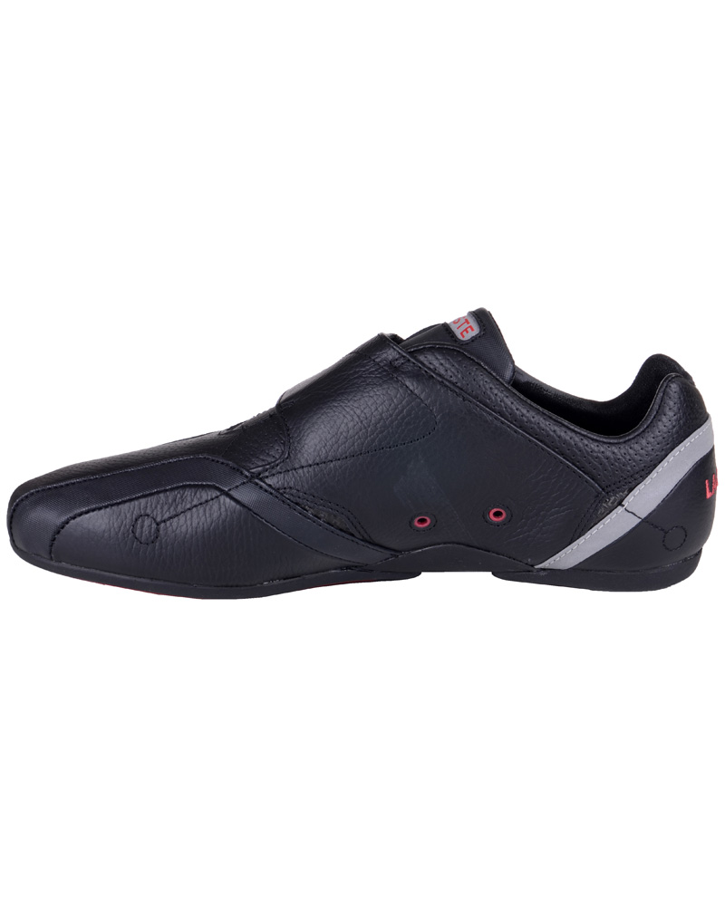 Herre | Lacoste Protect Pit Sneaker Black Red | Lacoste | Protect Pit Sneaker Black Red