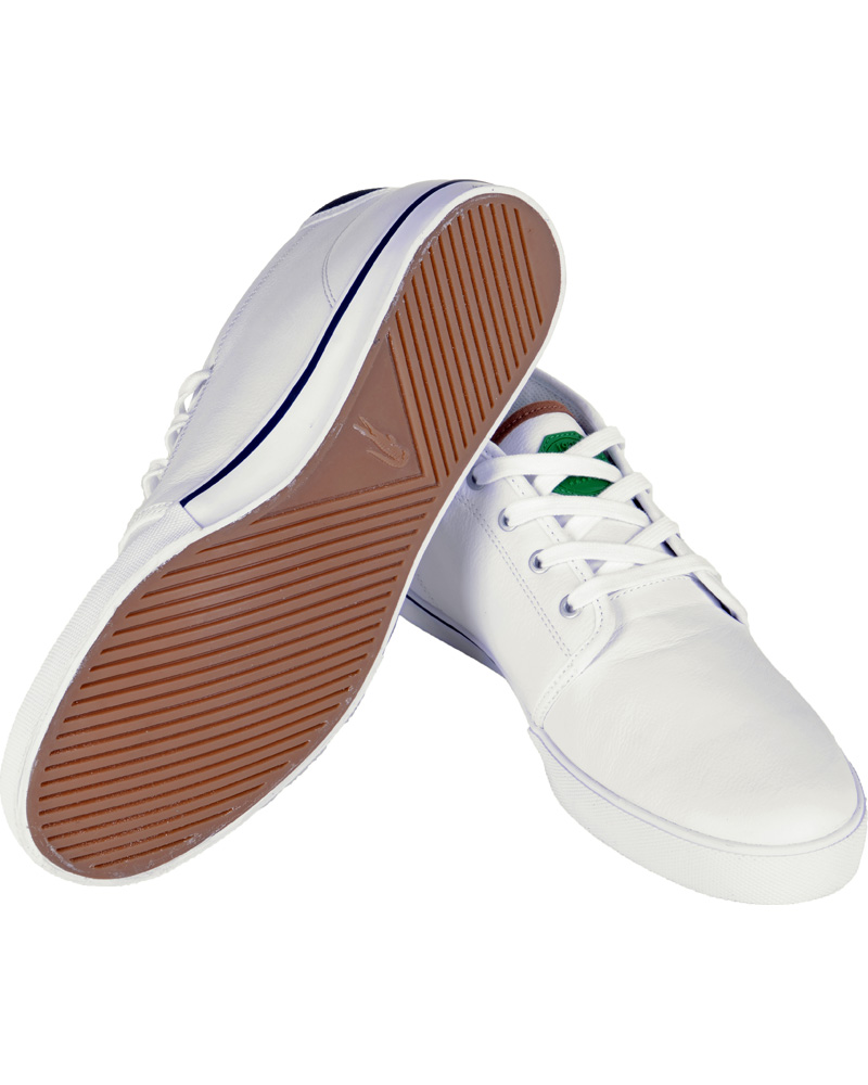 Herre | Lacoste Ampthill Tri Sneaker White Dark Blue | Lacoste | Ampthill Tri Sneaker White Dark Blue