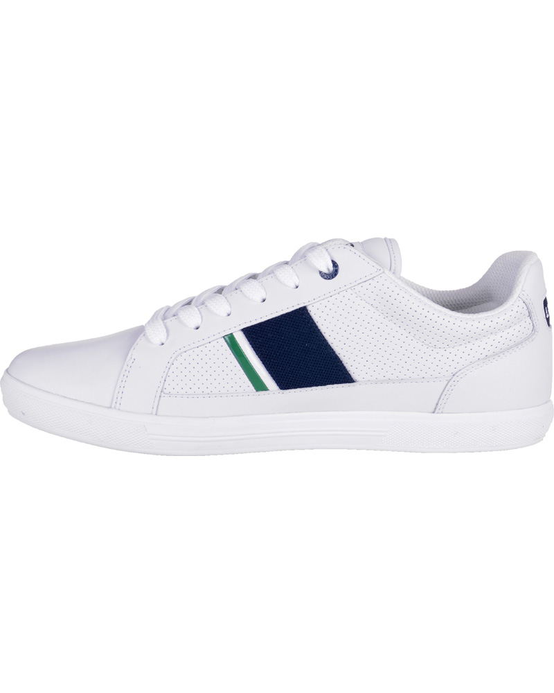 Herre | Lacoste Europa Cre Sneaker White Dark Blue | Lacoste | Europa Cre Sneaker White Dark Blue