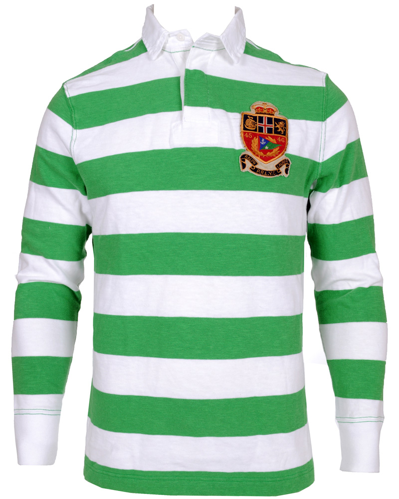 Herre | Trøjer | Polo Ralph Lauren | Custom Fit Rugby Signal Green