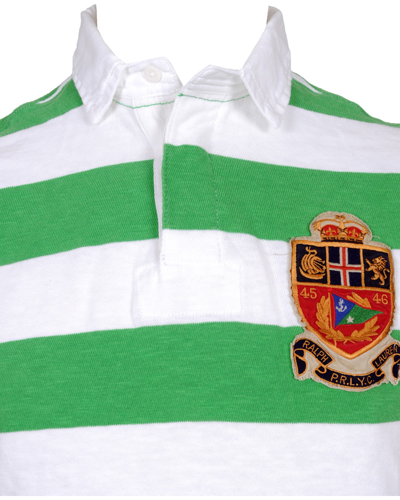 Herre | Trøjer | Polo Ralph Lauren | Custom Fit Rugby Signal Green