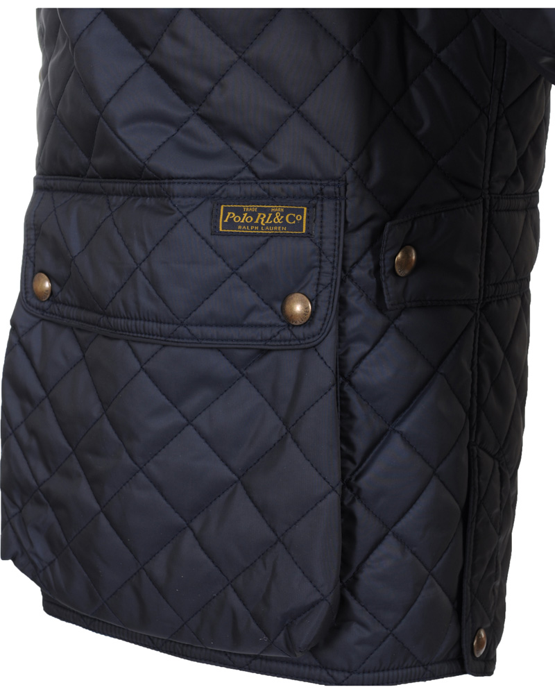 Herre | Jakker | Polo Ralph Lauren | Cadwell Quilted Bomber Navy