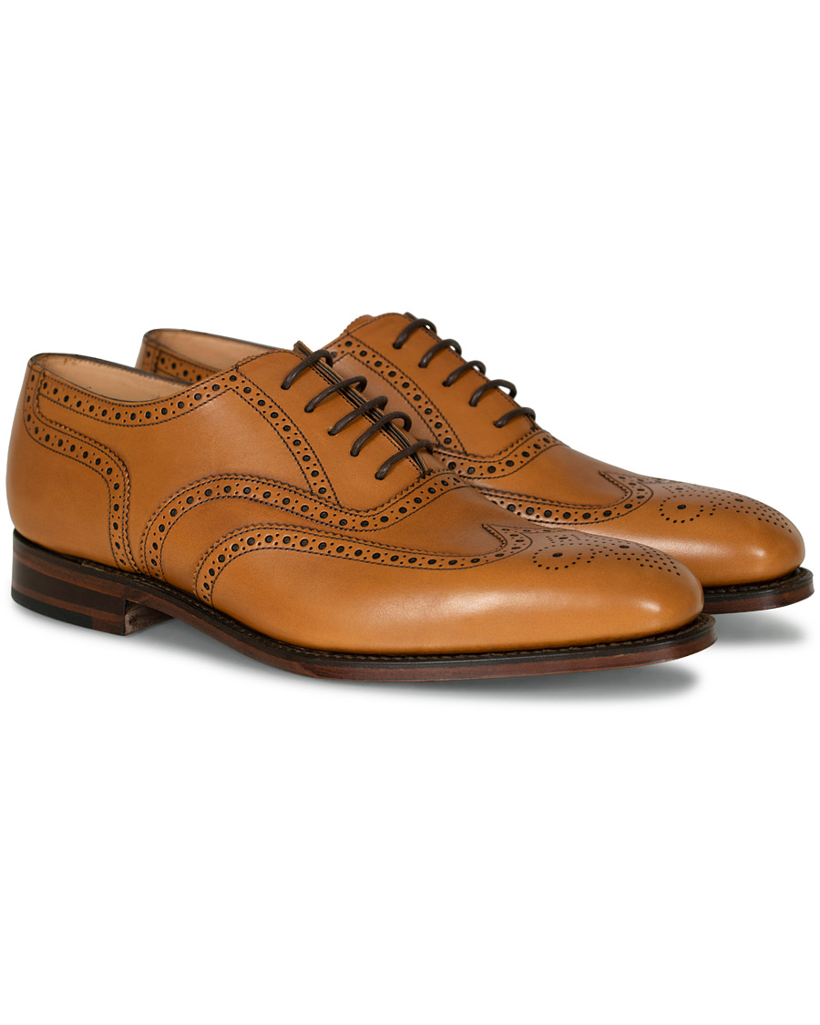 Herre | Loake 1880 Buckingham Brogue Tan Burnished Calf | Loake 1880 | Buckingham Brogue Tan Burnished Calf