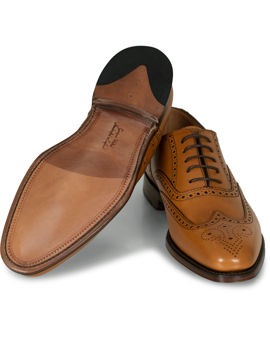 Herre | | Loake 1880 | Buckingham Brogue Tan Burnished Calf