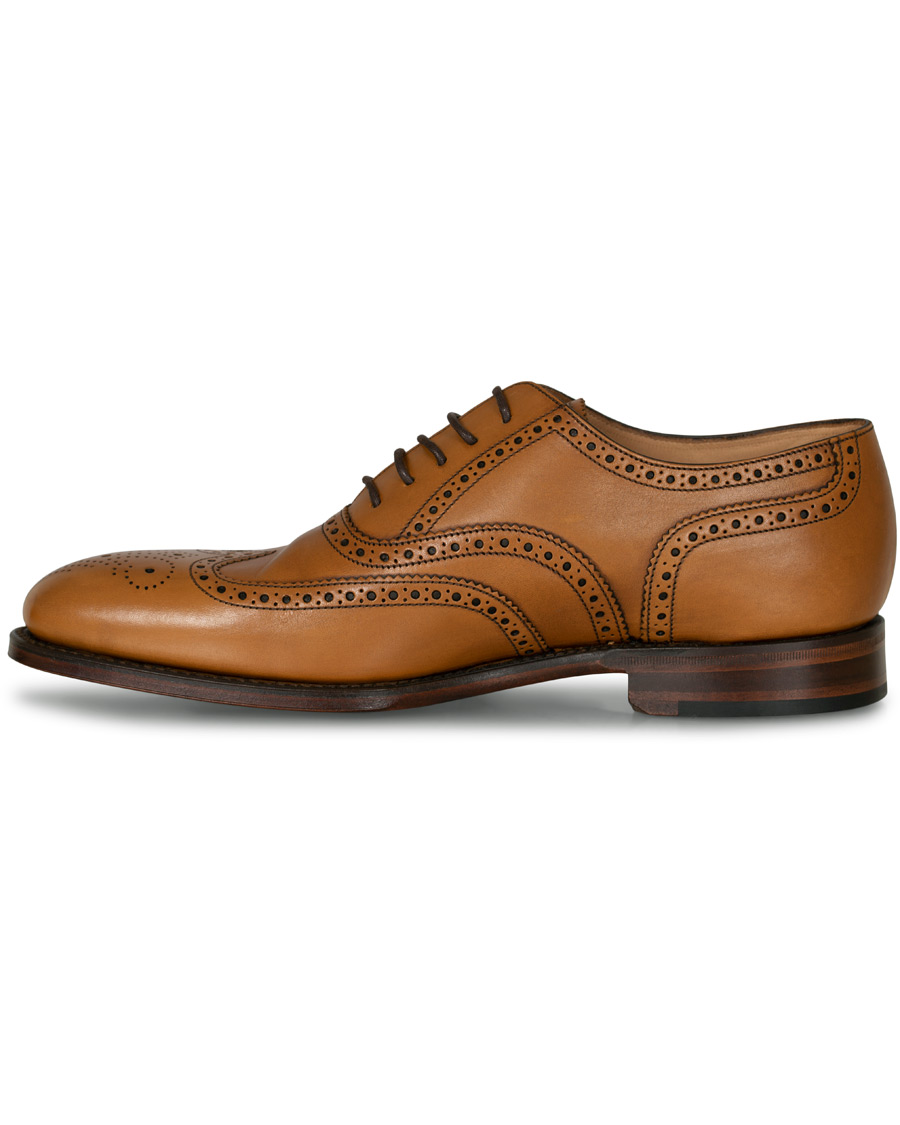 Herre | Loake 1880 Buckingham Brogue Tan Burnished Calf | Loake 1880 | Buckingham Brogue Tan Burnished Calf