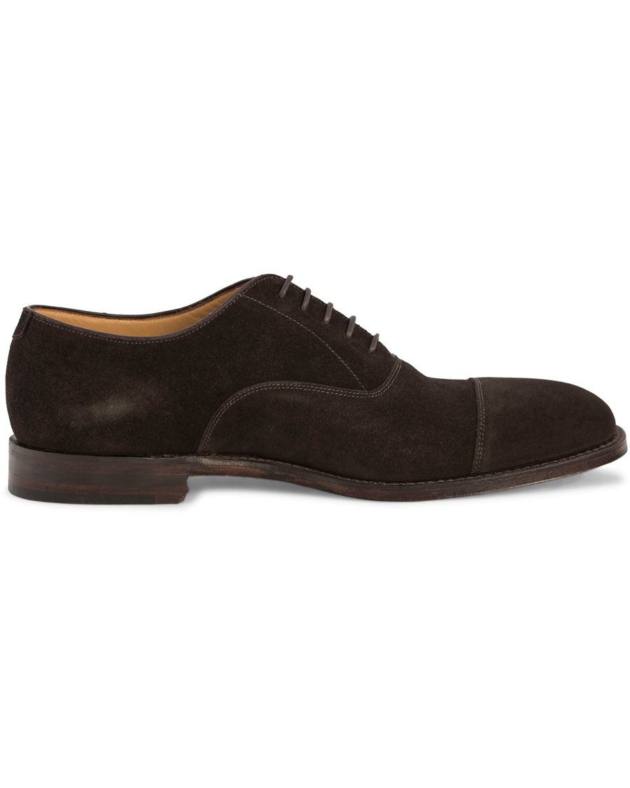 Herre | Loake 1880 Aldwych Oxford Dark Brown Suede | Loake 1880 | Aldwych Oxford Dark Brown Suede