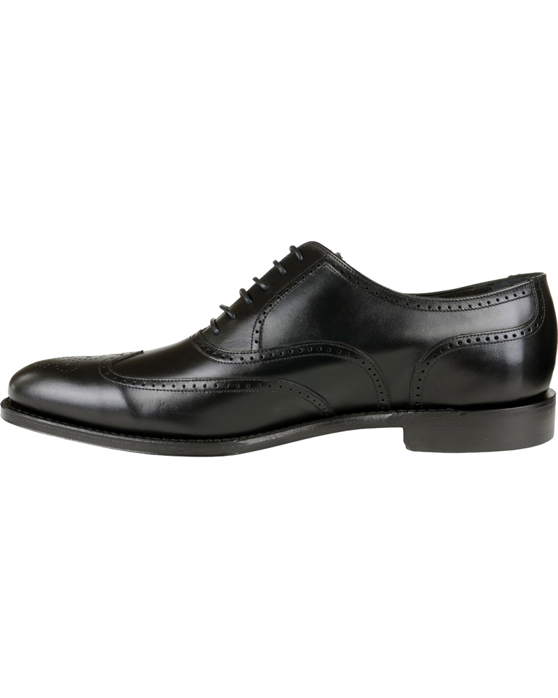 Herre | Loake 1880 Savoy Brogue Black Calf | Loake 1880 | Savoy Brogue Black Calf
