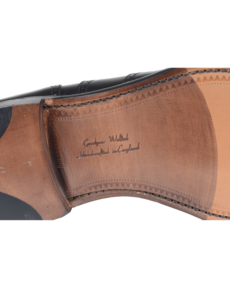 Herre | Loake 1880 Savoy Brogue Black Calf | Loake 1880 | Savoy Brogue Black Calf