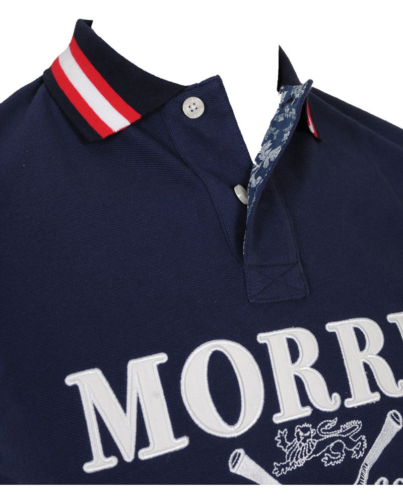 Herre | Polotrøjer | Morris | Guildford Piqué Navy