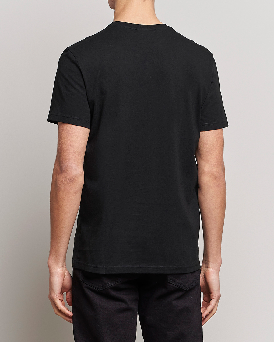 Herre | T-Shirts | Lacoste | Crew Neck T-Shirt Black