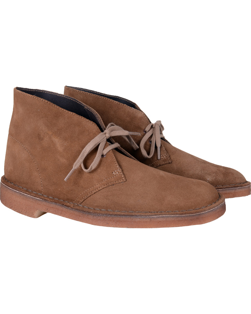 Herre | Clarks Originals Suede Desert Boot Cola | Clarks Originals | Suede Desert Boot Cola