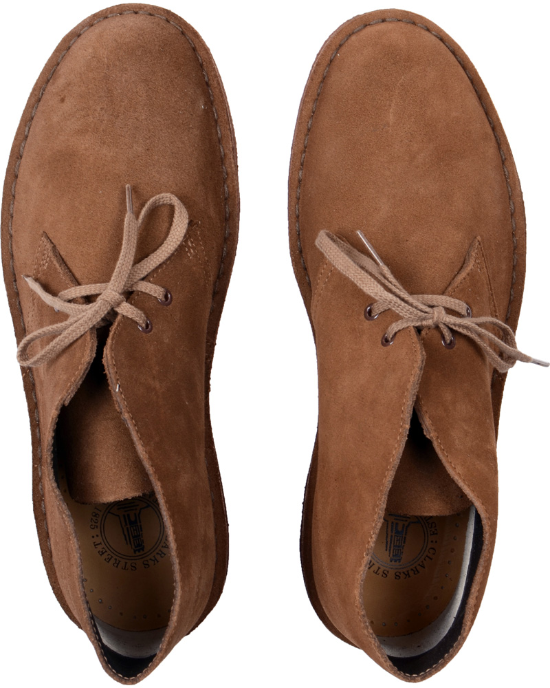Herre | Clarks Originals Suede Desert Boot Cola | Clarks Originals | Suede Desert Boot Cola
