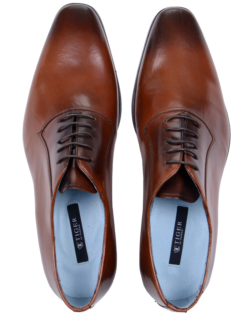 Herre | Tiger of Sweden David 01 Oxford Cognac | Tiger of Sweden | David 01 Oxford Cognac