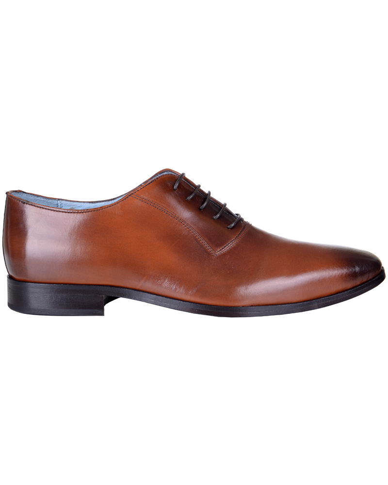 Herre | Tiger of Sweden David 01 Oxford Cognac | Tiger of Sweden | David 01 Oxford Cognac