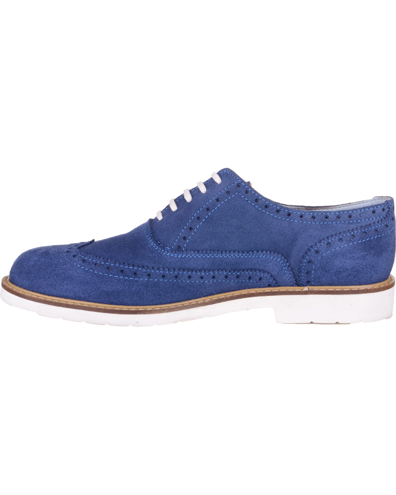 Herre | Tiger of Sweden Leon 54 Brogue Blue | Tiger of Sweden | Leon 54 Brogue Blue