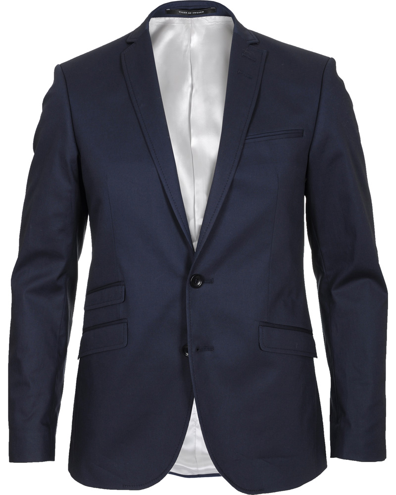 Herre | Blazere & jakker | Tiger of Sweden | Nedvin Cotton Blazer Blue 46