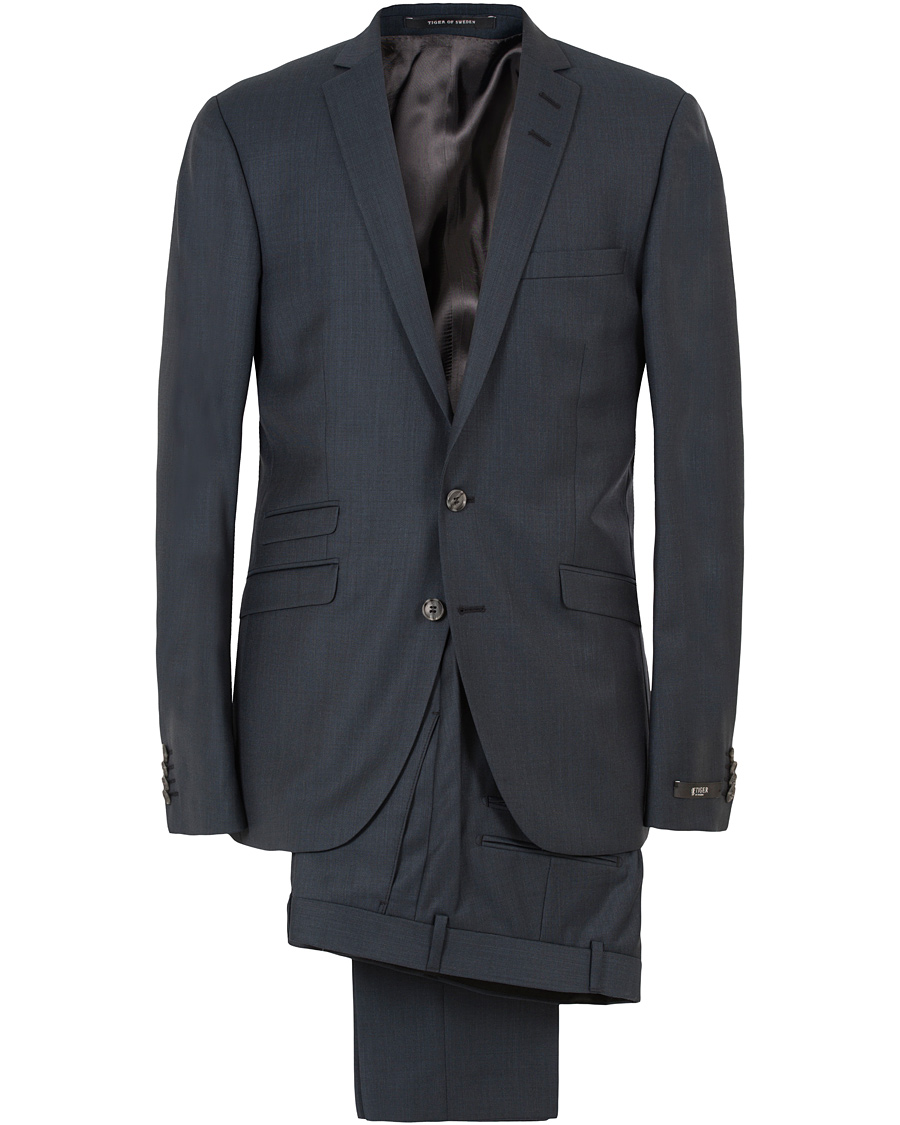 Herre | Jakkesæt | Tiger of Sweden | Nedvin Suit 100% Wool Navy
