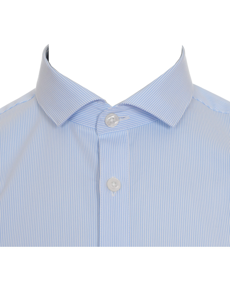 Herre | Skjorter | Tiger of Sweden | Thornie Stripe Light Blue
