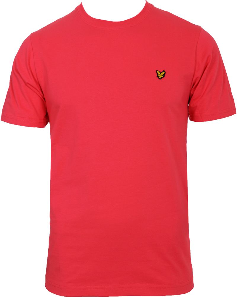 Herre | T-Shirts | Lyle & Scott | Crew Neck T-Shirt Paradise Pink