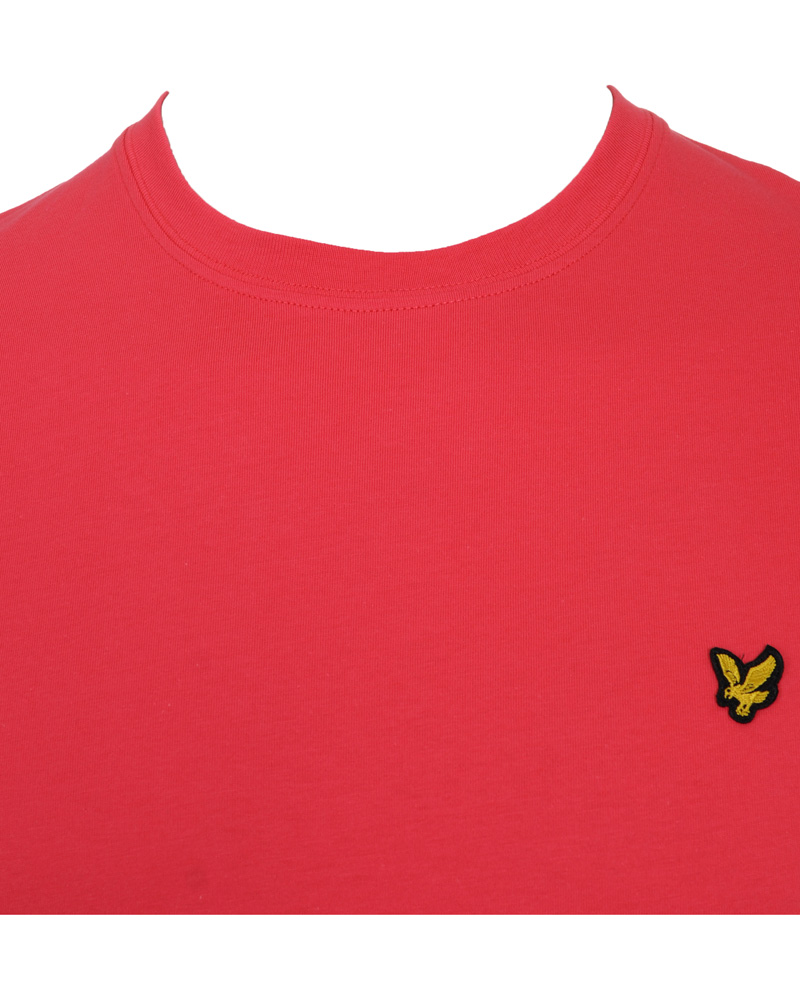 Herre | T-Shirts | Lyle & Scott | Crew Neck T-Shirt Paradise Pink
