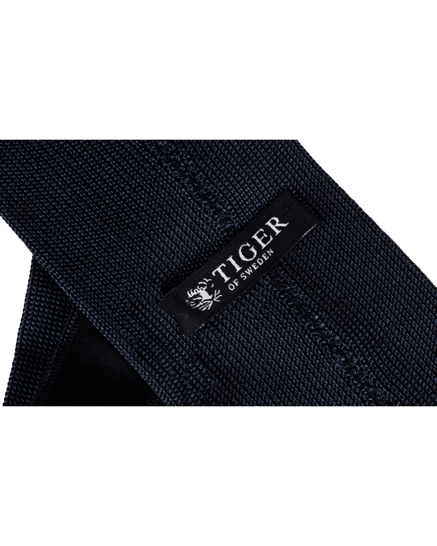 Herre | Tiger of Sweden Peschici Tie 7,5 cm Blue | Tiger of Sweden | Peschici Tie 7,5 cm Blue