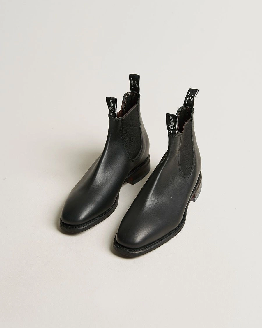 Herre | Sko | R.M.Williams | Blaxland G Boot Yearling Black