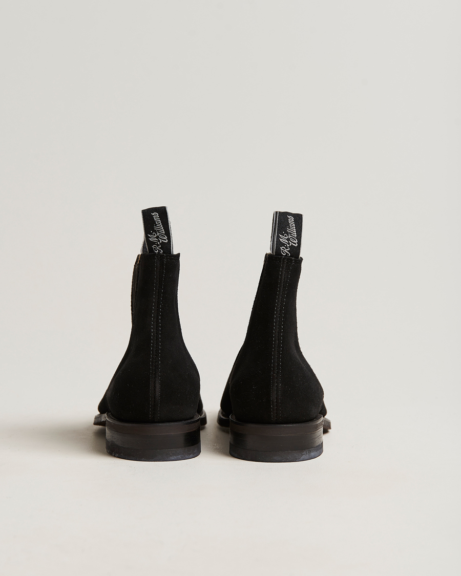 Herre | R.M.Williams Blaxland G Boot Suede Black | R.M.Williams | Blaxland G Boot Suede Black