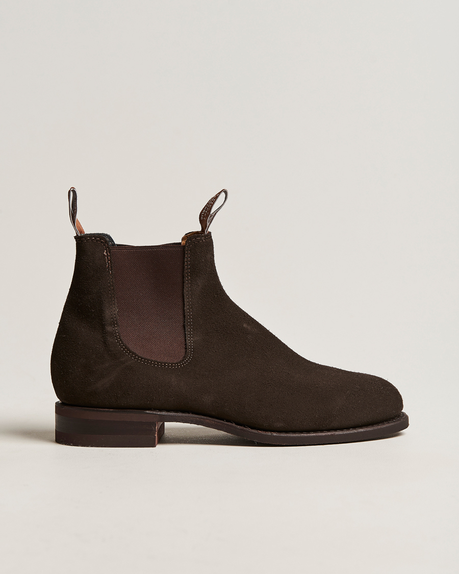 Herre | R.M.Williams Wentworth G Boot Chocolate Suede | R.M.Williams | Wentworth G Boot Chocolate Suede