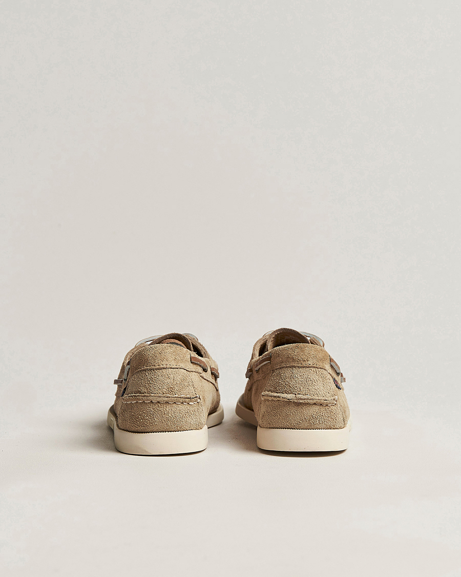 Herre | Sejlersko | Sebago | Docksides Suede Boat Shoe Beige Camel