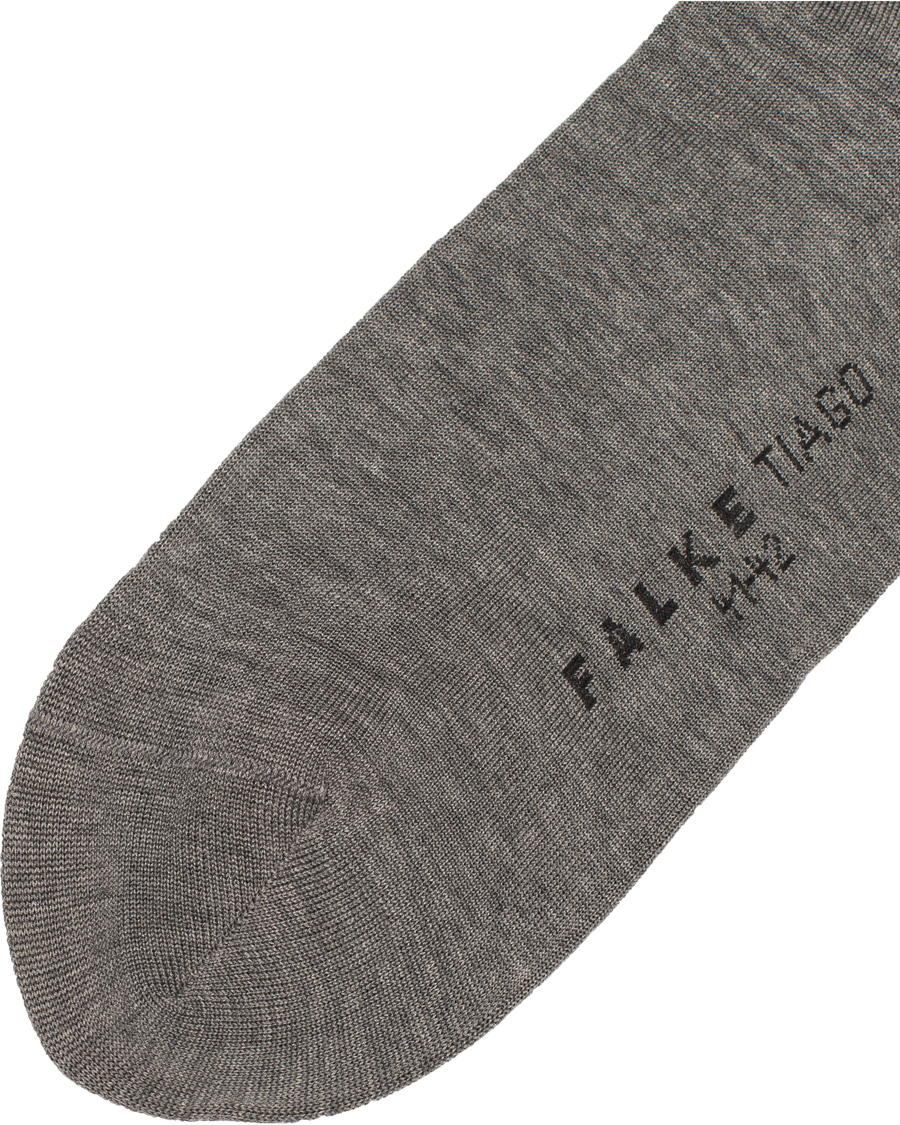 Herre | Undertøj | Falke | Tiago Socks Light Grey Melange