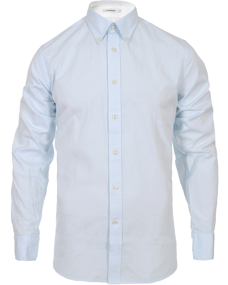 Herre | Skjorter | J.Lindeberg | Bobby 2.0 Super Oxford Shirt Light Blue