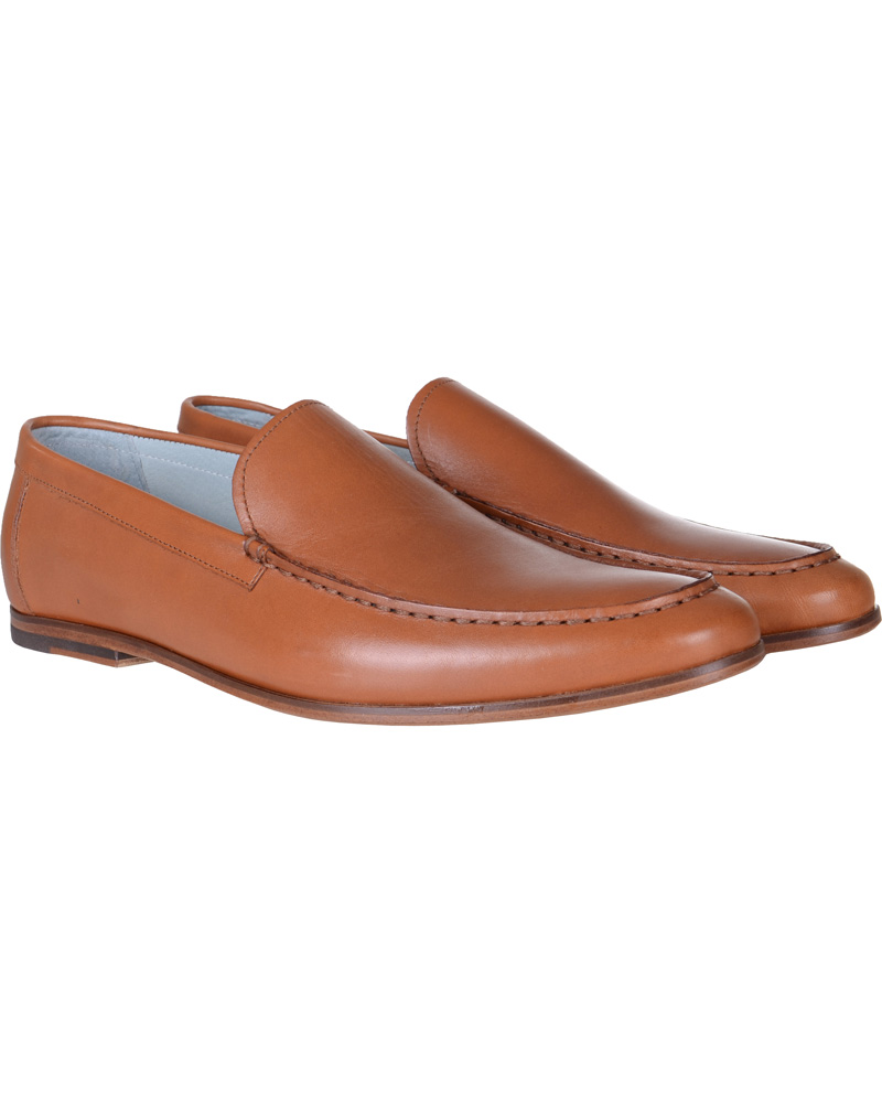Herre | Tiger of Sweden Eton 02 Calf Leather Loafer Cognac | Tiger of Sweden | Eton 02 Calf Leather Loafer Cognac