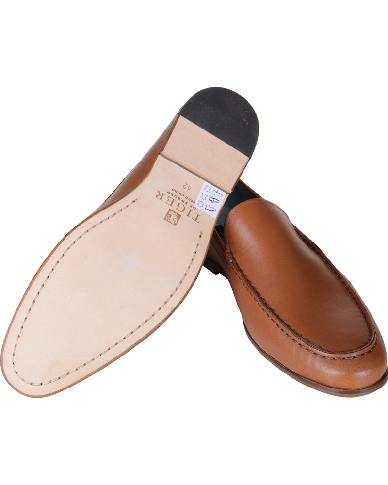 Herre | Tiger of Sweden Eton 02 Calf Leather Loafer Cognac | Tiger of Sweden | Eton 02 Calf Leather Loafer Cognac