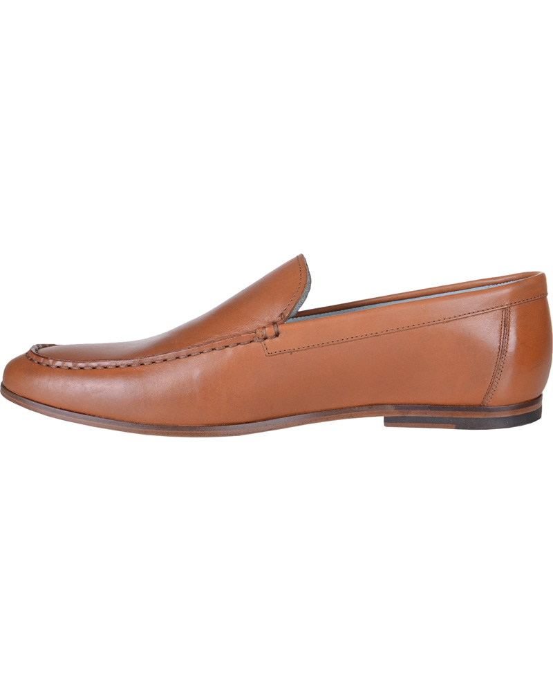 Herre | Tiger of Sweden Eton 02 Calf Leather Loafer Cognac | Tiger of Sweden | Eton 02 Calf Leather Loafer Cognac