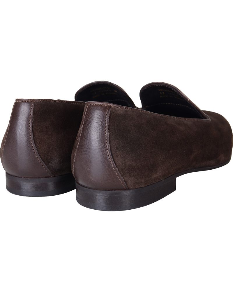 Herre | Tiger of Sweden Vincent 01 Suede Loafer Chocolate | Tiger of Sweden | Vincent 01 Suede Loafer Chocolate