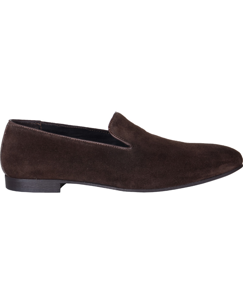 Herre | Tiger of Sweden Vincent 01 Suede Loafer Chocolate | Tiger of Sweden | Vincent 01 Suede Loafer Chocolate