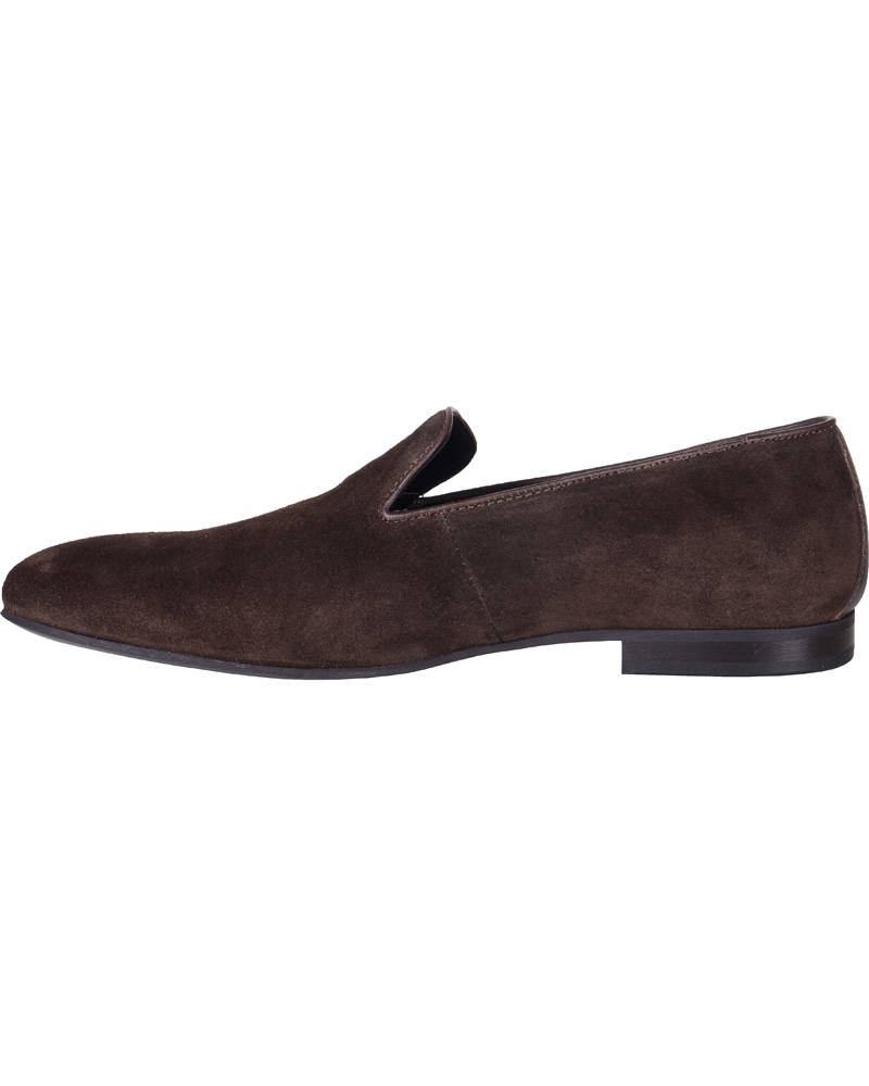 Herre | Tiger of Sweden Vincent 01 Suede Loafer Chocolate | Tiger of Sweden | Vincent 01 Suede Loafer Chocolate