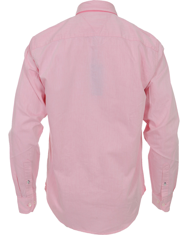 Herre | Skjorter | Tommy Hilfiger | Two Tone New York Fit Shirt Pink