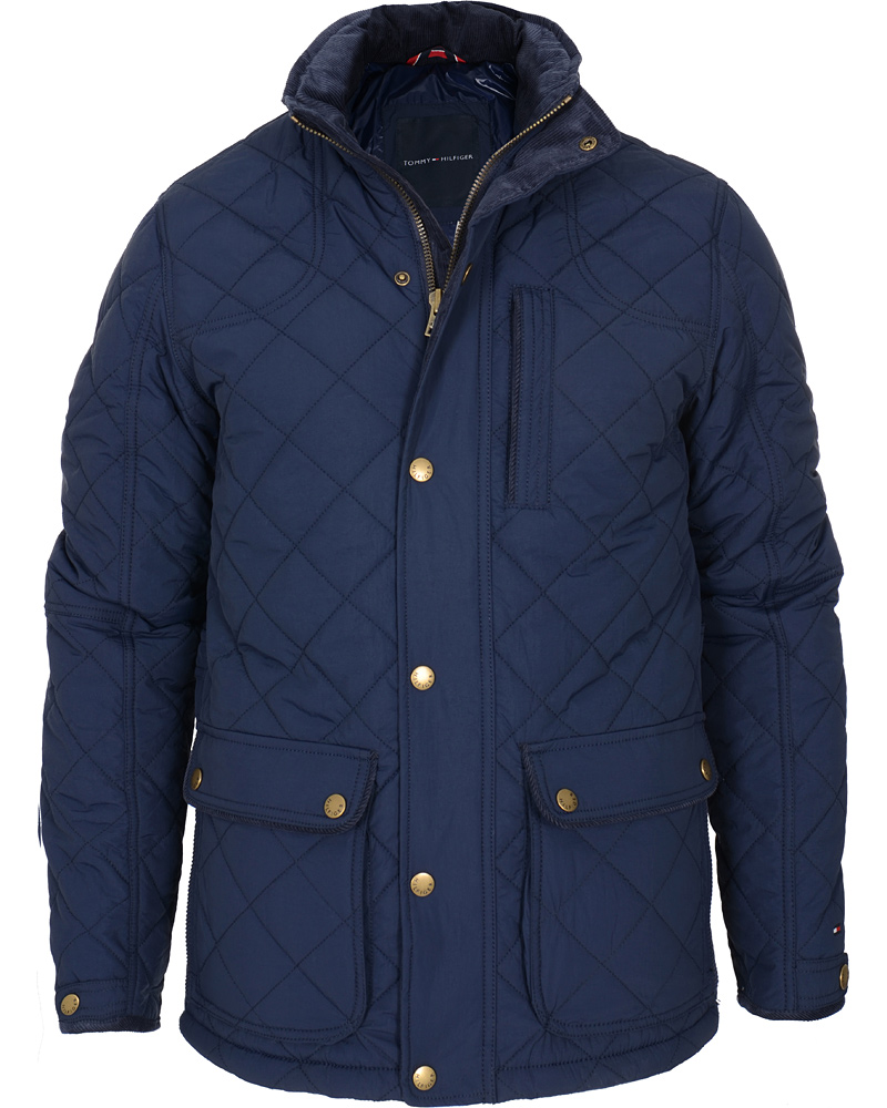 Herre | Jakker | Tommy Hilfiger | Quilt Browning Jacket Delhi Navy