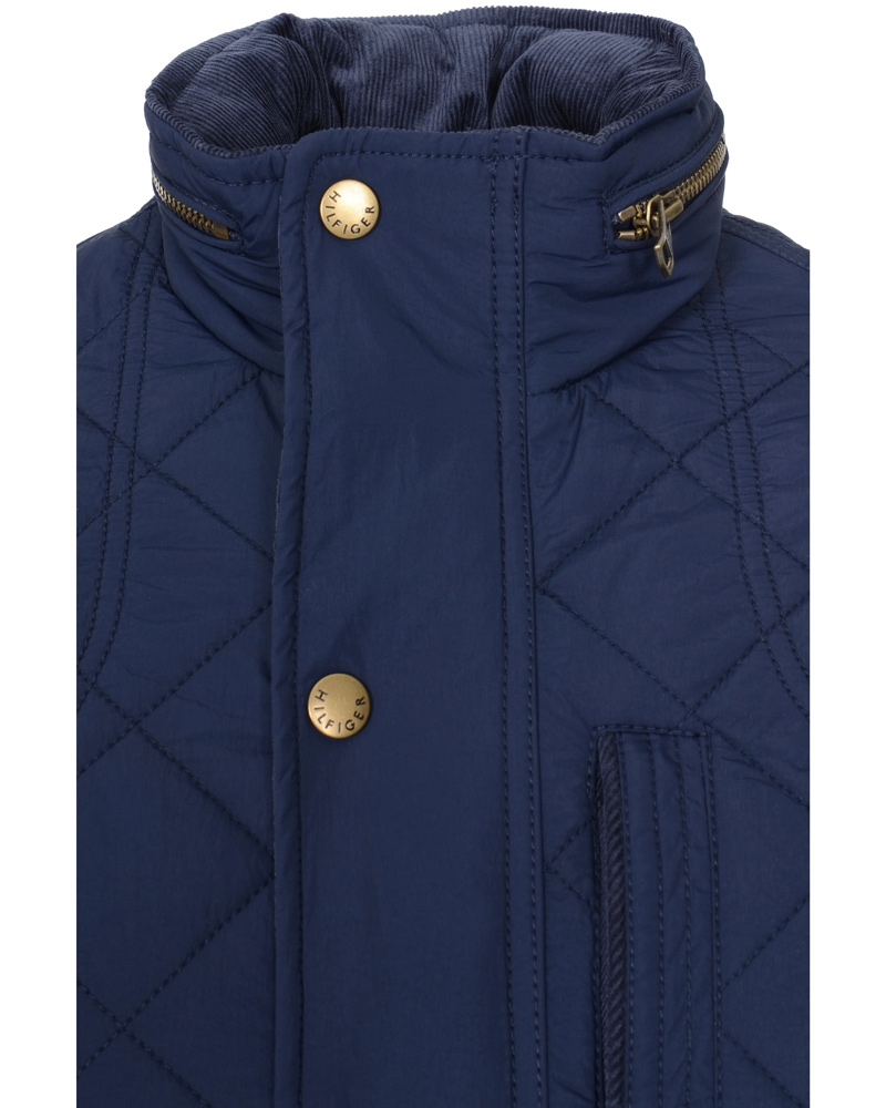 Herre | Jakker | Tommy Hilfiger | Quilt Browning Jacket Delhi Navy