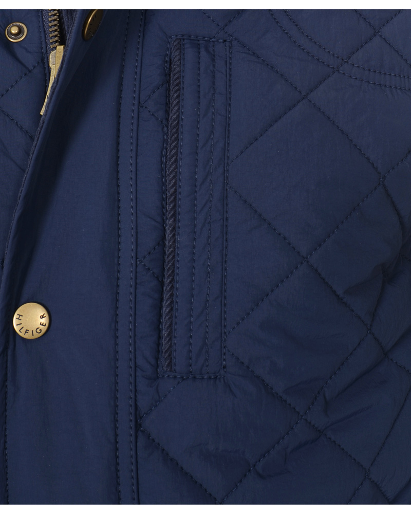 Herre | Jakker | Tommy Hilfiger | Quilt Browning Jacket Delhi Navy
