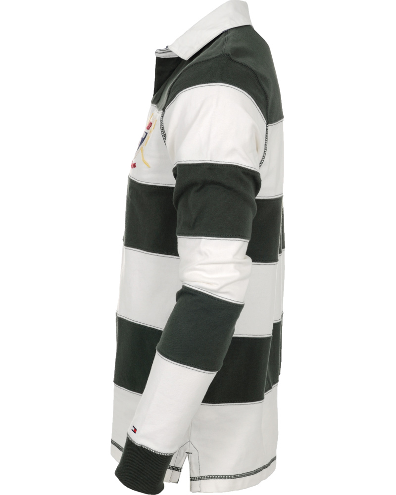 Herre | Trøjer | Tommy Hilfiger | Cliff Stripe Rugby Climbing Ivy