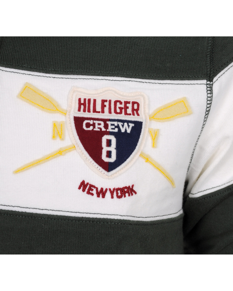 Herre | Trøjer | Tommy Hilfiger | Cliff Stripe Rugby Climbing Ivy