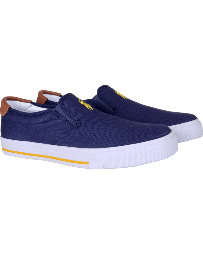 Herre | Polo Ralph Lauren Vaughn Slip On Sneaker Navy | Polo Ralph Lauren | Vaughn Slip On Sneaker Navy