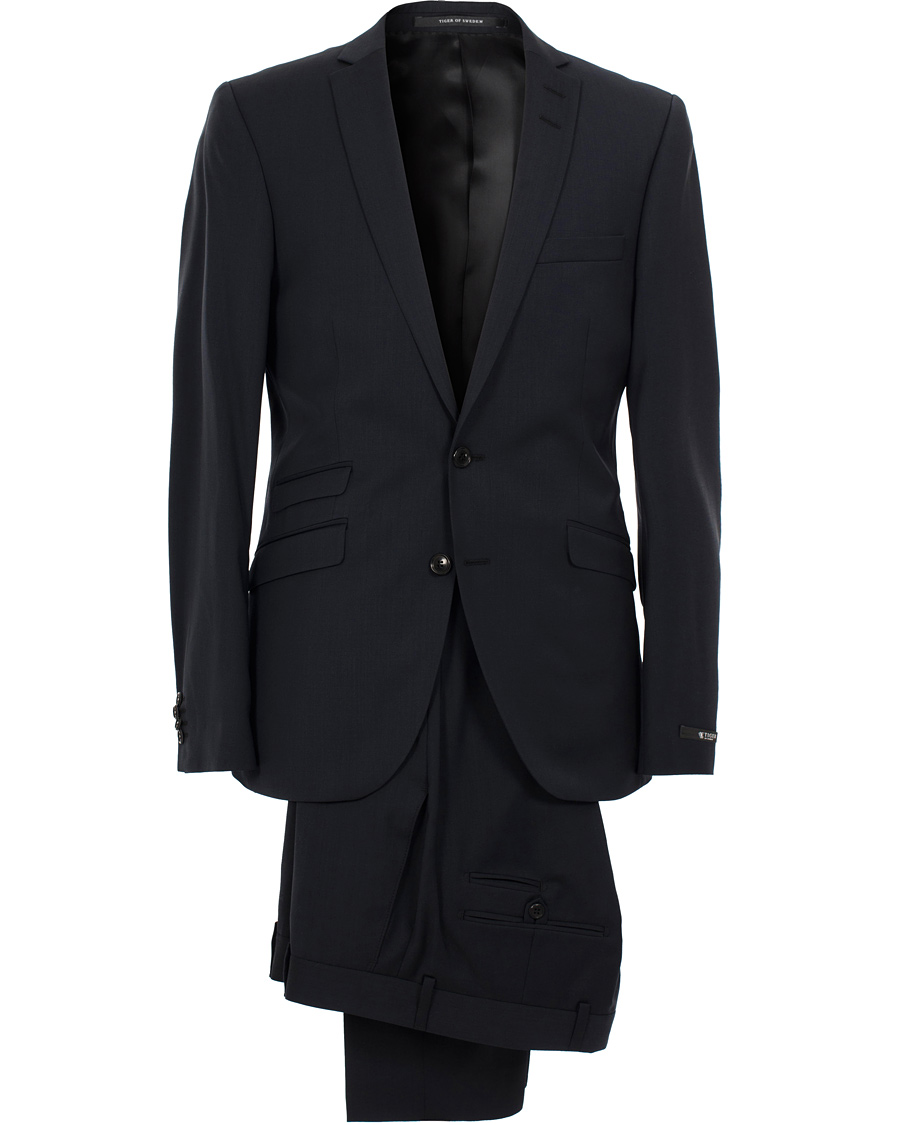 Herre | Jakkesæt | Tiger of Sweden | Nedvin Suit Cerruti Wool Navy