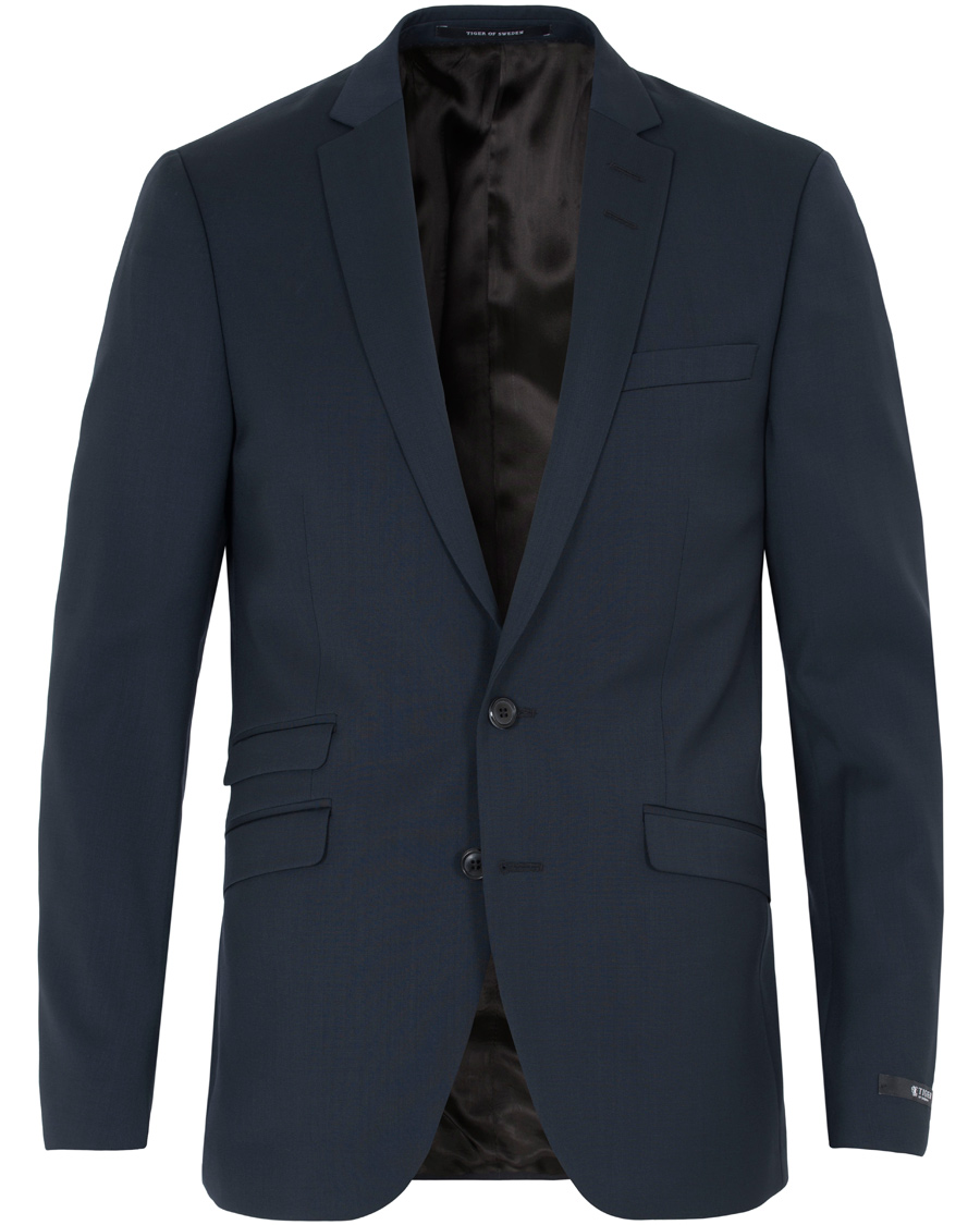 Herre | Jakkesæt | Tiger of Sweden | Nedvin Suit Cerruti Wool Navy