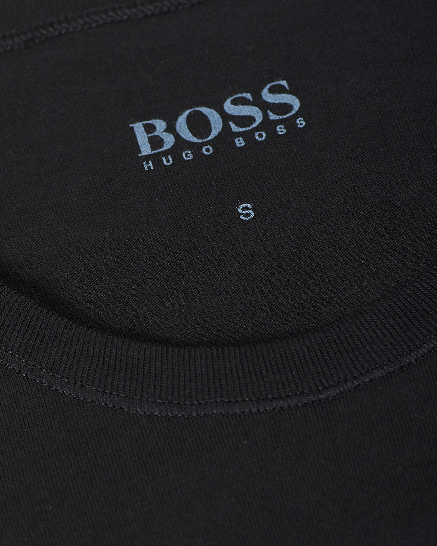 Herre | T-Shirts | BOSS BLACK | BOSS 3-Pack Crew Neck T-Shirt Black