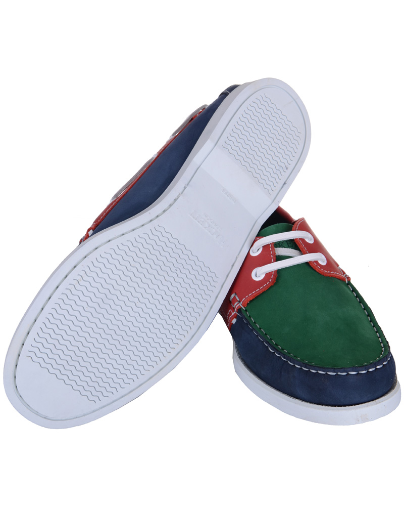 Herre | Hackett Three Colour Seglarsko Red/Green | Hackett | Three Colour Seglarsko Red/Green