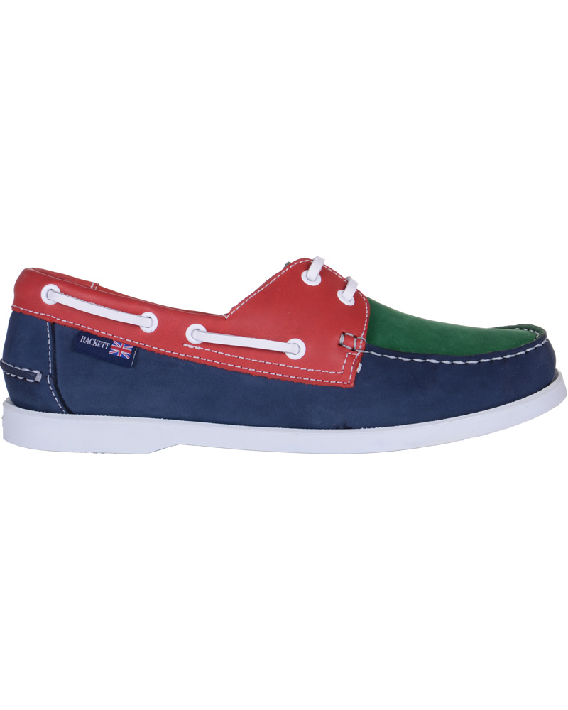 Herre | Hackett Three Colour Seglarsko Red/Green | Hackett | Three Colour Seglarsko Red/Green