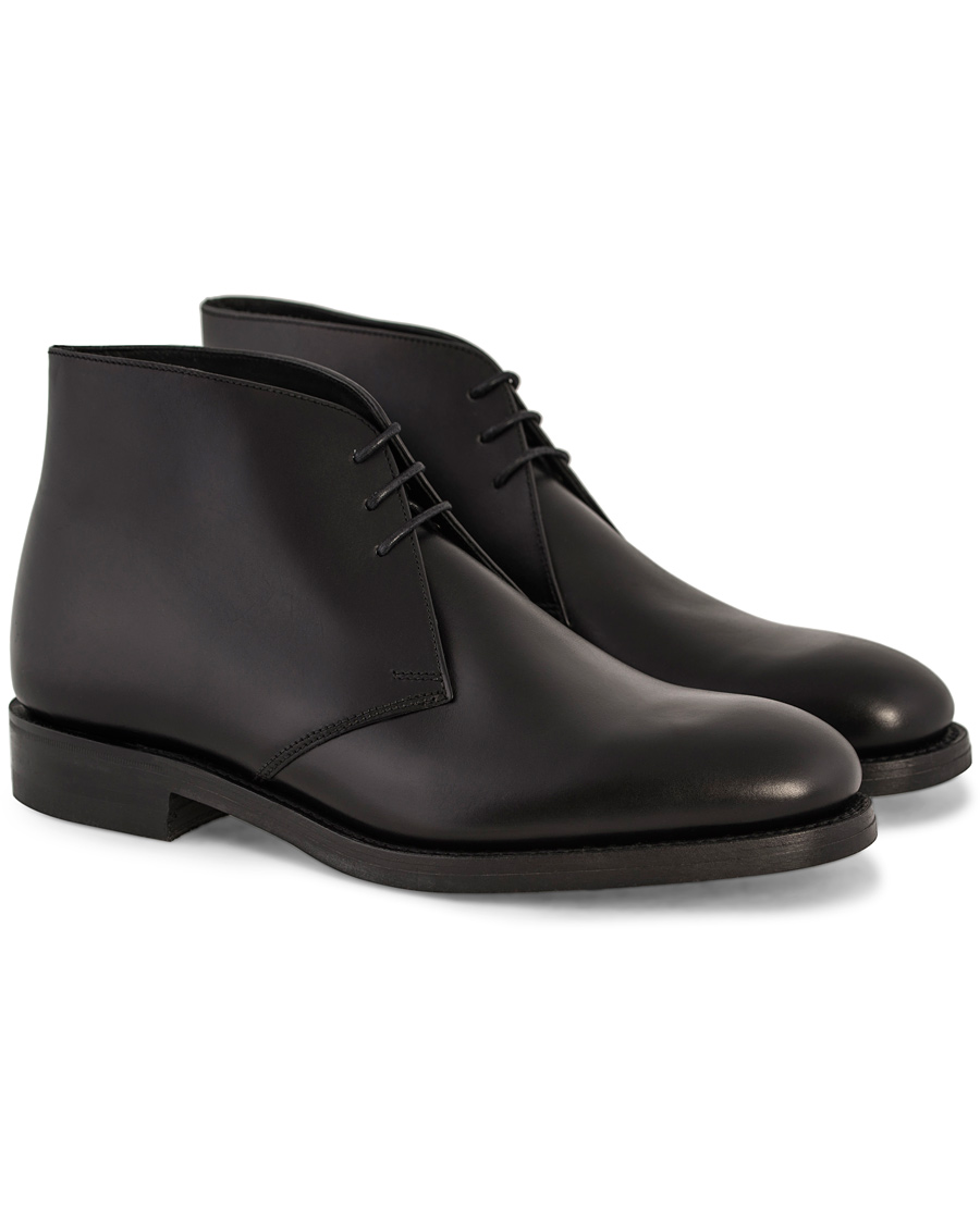 Herre | Loake 1880 Kempton Chukka Boot Black Calf | Loake 1880 | Kempton Chukka Boot Black Calf